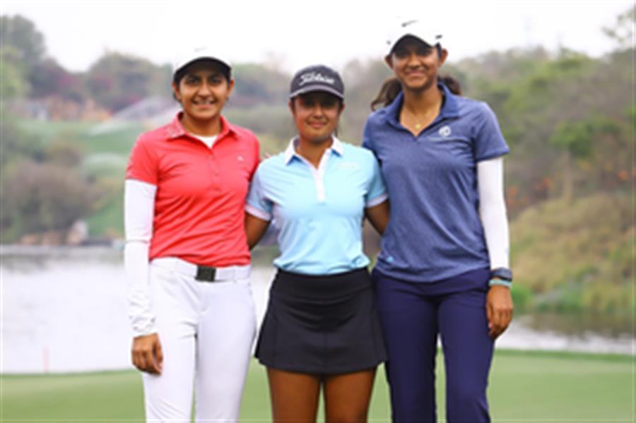 Golf: India&#39;s Zara Anand shares lead at Queen Sirikit Cup