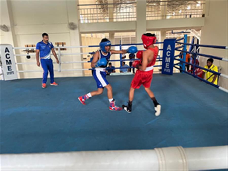 Shivam wins boxing gold for junior boys in REC Combined National Talent Hunt Programme