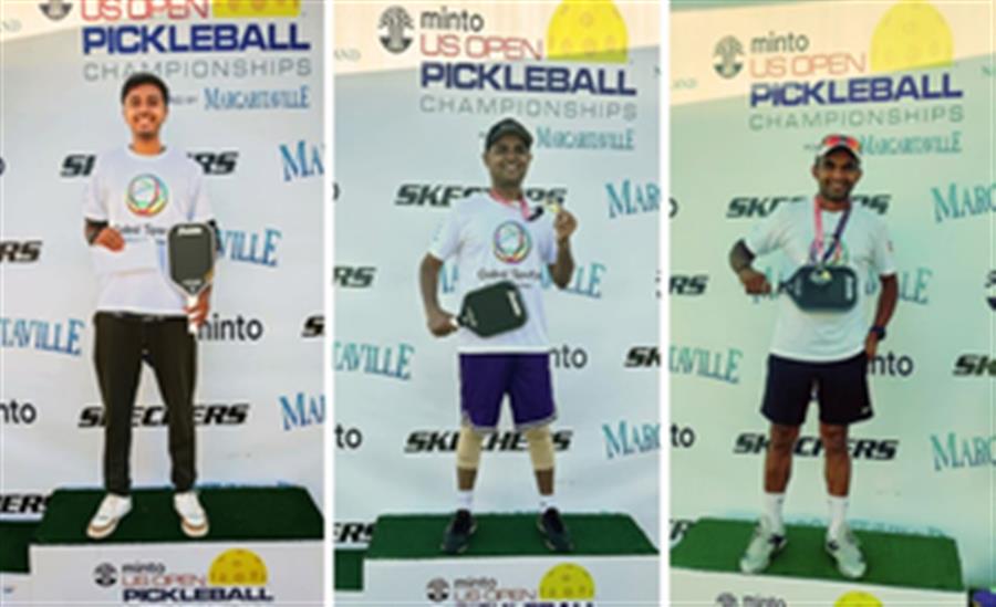 Indian pickleball contingent achieve 10-medal haul at US Open Championships