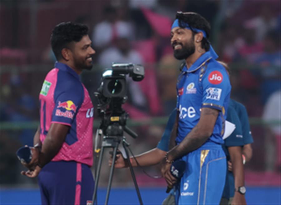 IPL 2024: Mumbai Indians bat first against Rajasthan Royals in Hardik Pandya's 100th game