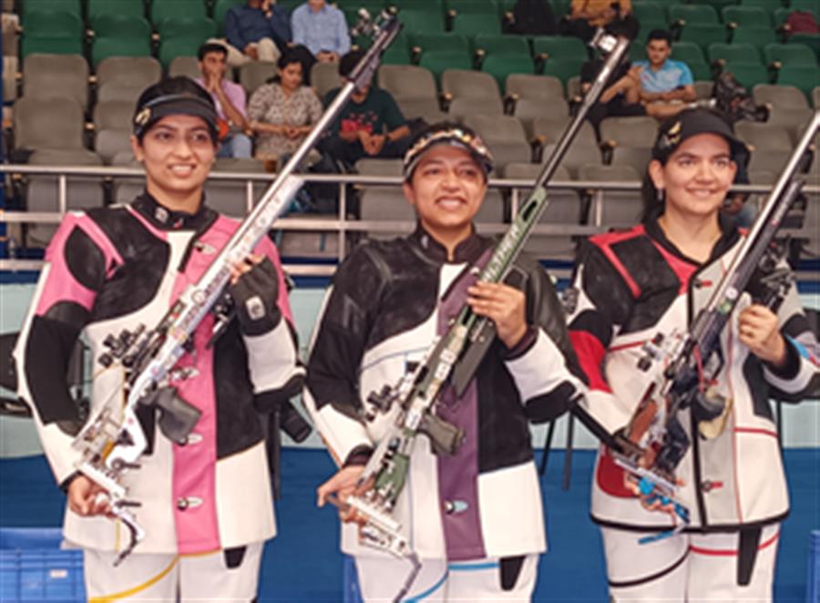 Shooting: Sift, Niraj, win first Olympic Selection Trials in 3P
