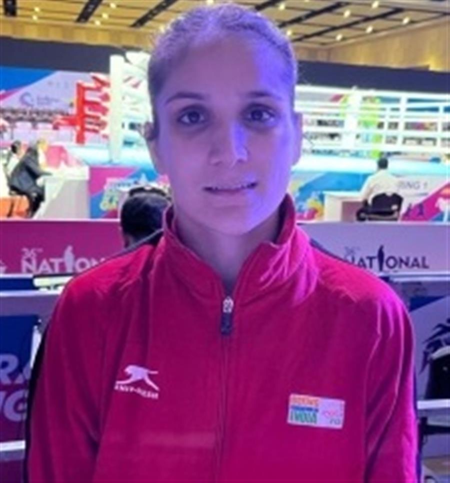 Boxer Mandeep Kaur eyes National Games medal to get a job and support her career