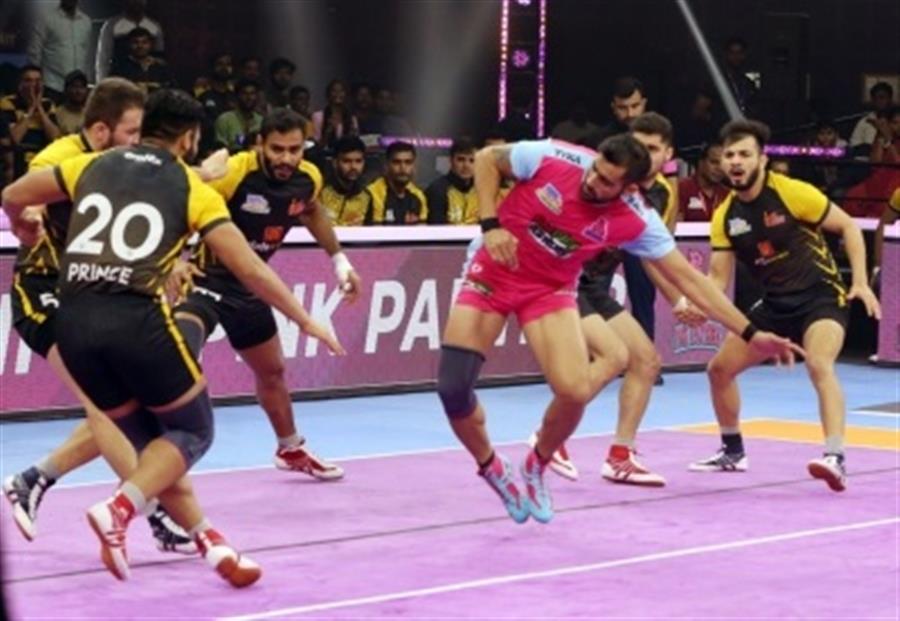 PKL 9: Arjun Deshwal leads Pink Panthers to massive victory against Telugu Titans