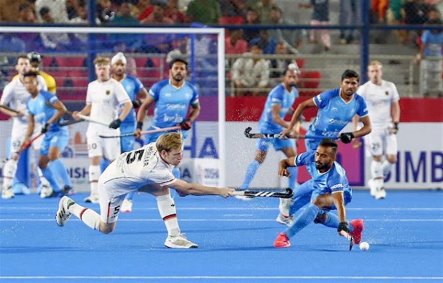 Sukhjeet Singh's brace helps India edge past Germany 