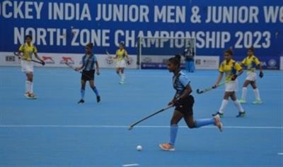 Jr Women's Zonal Hockey C'ships: UP, MP, Punjab, and Karnataka win their matches