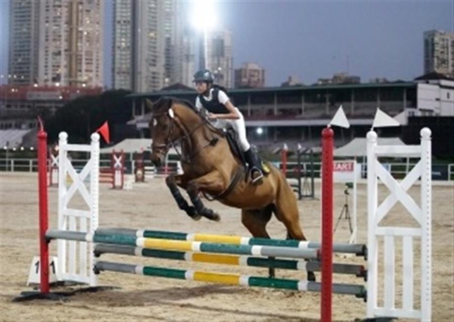 Equestrian: Arya Chandorkar secure top position in Show Jumping Children I category