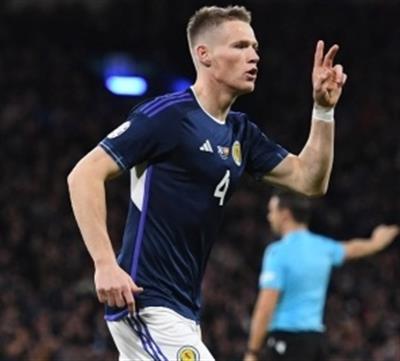 Euro 2024 qualifier: McTominay scores twice as Scotland stun Spain
