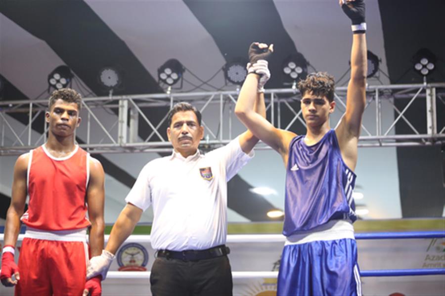 Haryana boxers shine on Day 2 of the Junior Boys National Boxing Championships