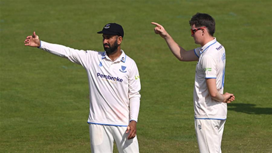 County Championship: Pujara suspended for one match, Sussex docked 12 points