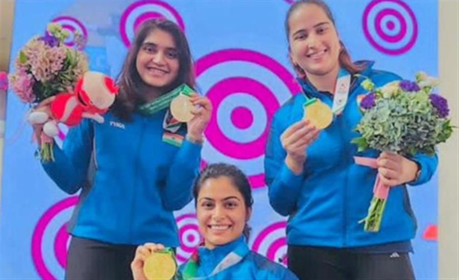 Asian Games: Indian women 25m pistol team strike gold, 50m rifle 3-position women's team bags silver