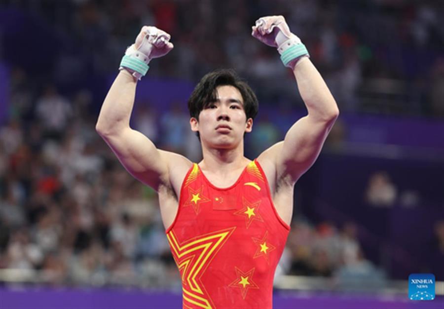China's Zhang Boheng wins men's all-around gymnastics title at Asiad