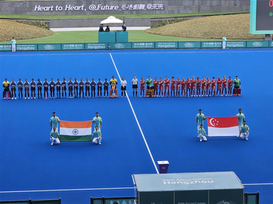 Asian Games: Indian women's hockey team trounce Singapore 13-0 to begin campaign in style
